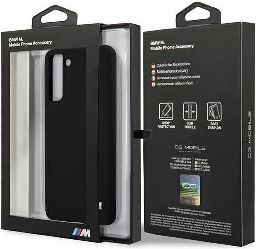 Image du produit BMW Etui pour BMHCS21MMSILBK S21 + G996 noir (Samsung Galaxy S21+)
