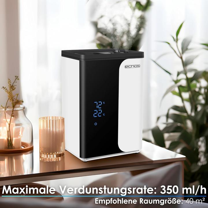 Produktbild Smart Luftbefeuchter mit HEPA-Filter und App-Steuerung (40 m²)