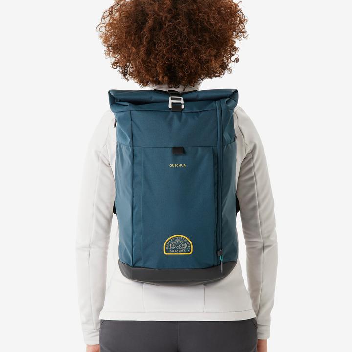 Produktbild Quechua Wanderrucksack Rolltop - NH500 Escape 23 l dunkelgrün (23 l)