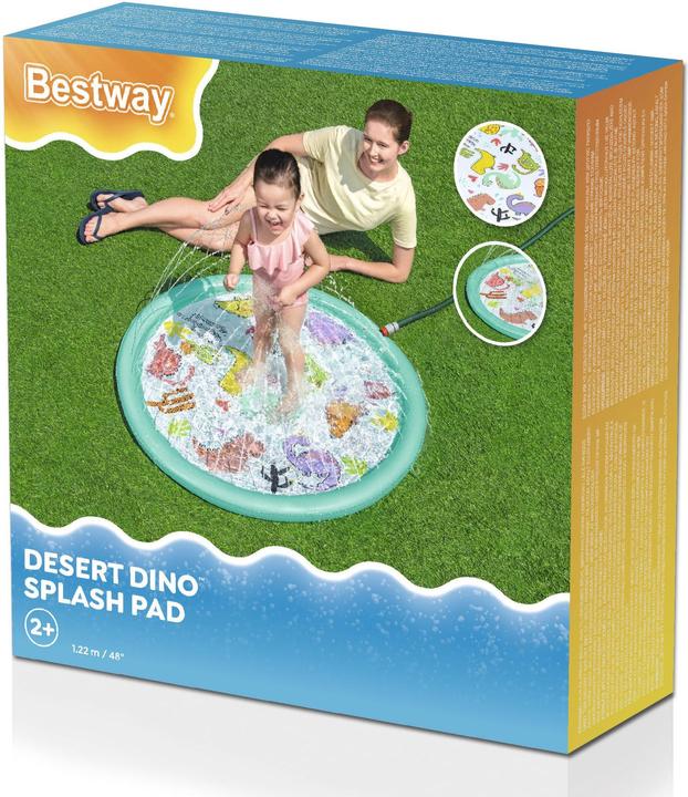 Image du produit Bestway Tapis à eau pour enfants Desert Dino 1,22 m