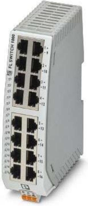 Phoenix FL SWITCH 1016N 1085255 Industrial Ethernet Switch (16 Ports)