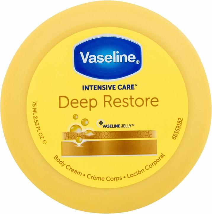 Image du produit Vaseline Crème pour le corps Intensive Care Deep Restore - 75ml (Crème pour le corps, 75 ml)