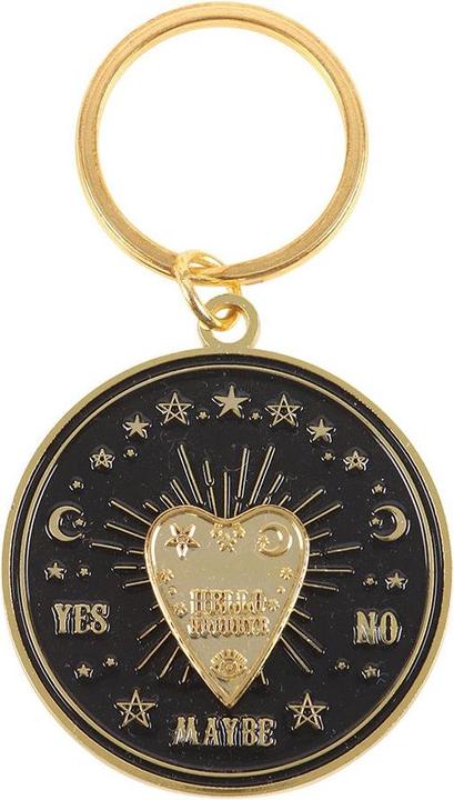 Actual product image Something Different Summon The Spirits Planchette Keyring