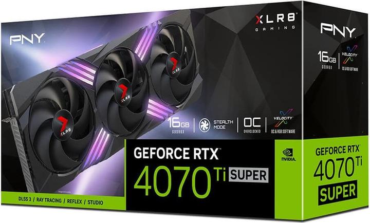Produktbild PNY GeForce RTX 4070 Ti SUPER XLR8 VERTO EPIC-X (16 GB)