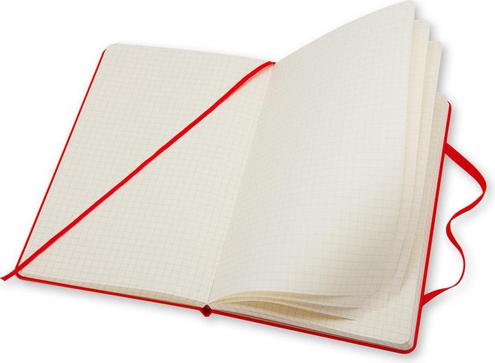 Image du produit Moleskine Carnet de notes au format carré, couverture rigide (A5, Quadrillé, Couverture rigide)