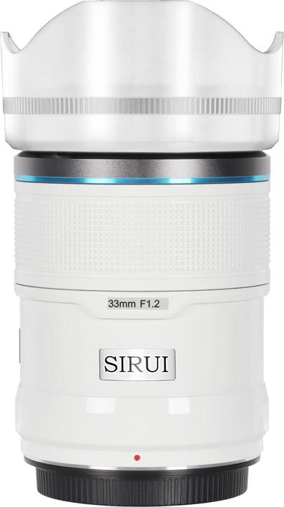 Actual product image Sirui Sniper 33mm F1.2 APSC Auto-Focus Lens (Sony E-Mount, White) (Sony E, APS-C / DX)