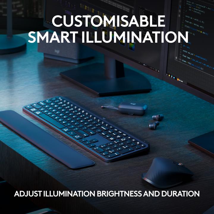 Actual product image Logitech MX Keys S Plus (DE, Wireless)