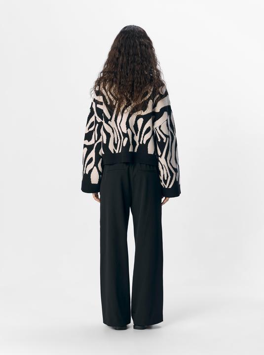 Immagine prodotto Object Gemusterter Strickpullover (S)