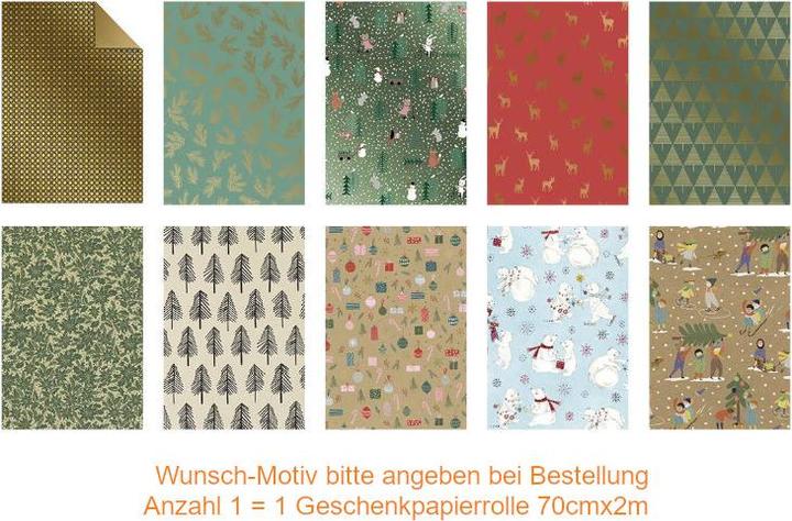 Actual product image Stewo Wrapping paper Christmas collection (Wrapping paper, 10 x)