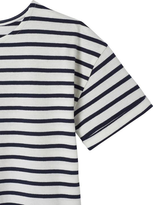 Immagine prodotto Vertbaudet T-shirt da bambina a righe in cotone riciclato (92)