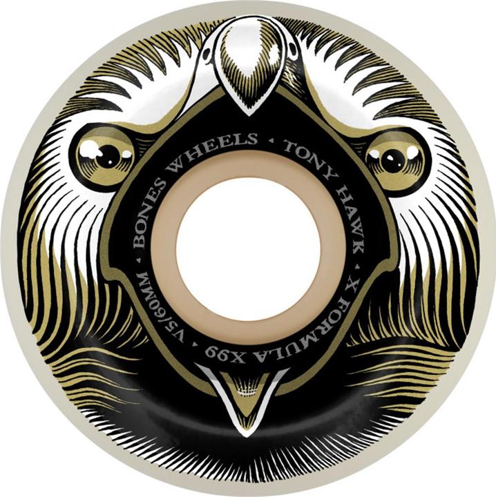 Actual product image Bones Wheels 99A XF Beak & Destroy V5 Sidecut (60 mm)