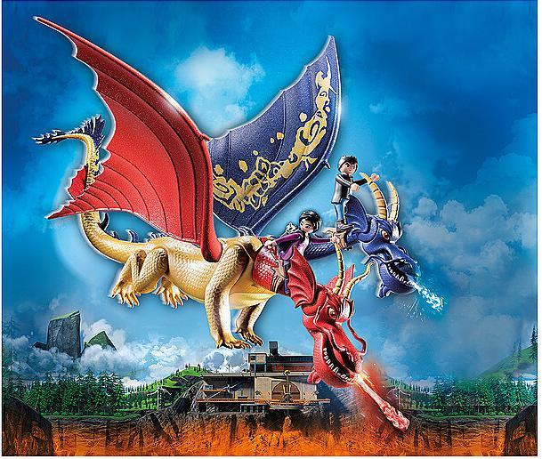 Image du produit Playmobil Dragons : The Nine Realms - Wu & Wei avec Jun (71080, Dragons Playmobil)