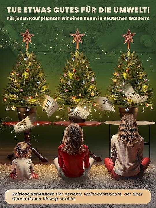 Produktbild Artitree Künstlicher Weihnachtsbaum mit LED & Schnee (40 cm) (40 cm)