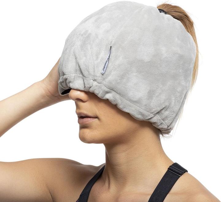 Immagine prodotto InnovaGoods Cappello in gel Hawfron Emicrania e Relax Grigio