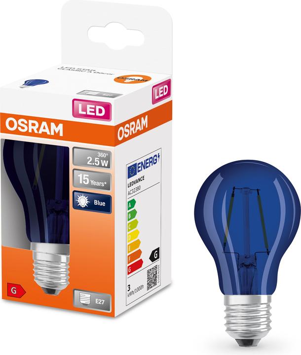 Actual product image Osram LED illuminant (E27, 2.50 W, 10 lm, 1 x, F)