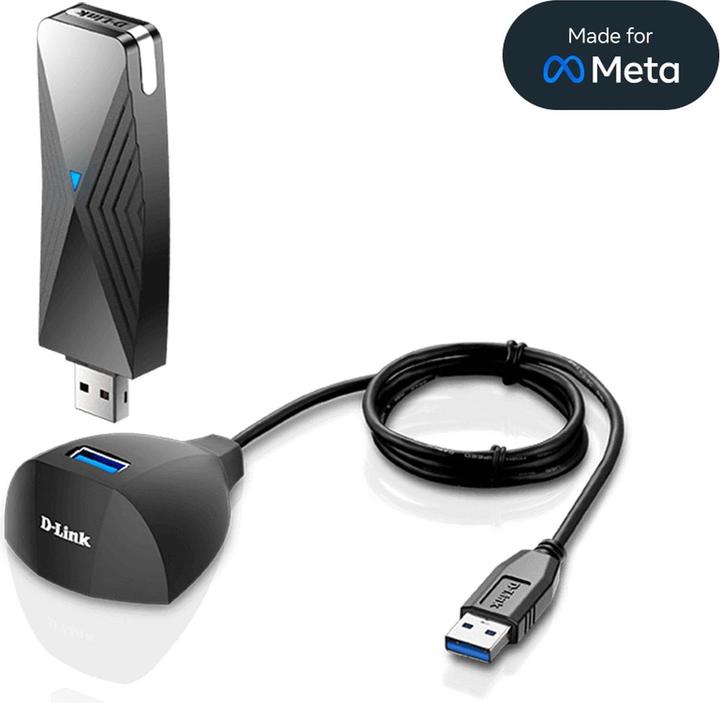 Actual product image D-Link DWA-F18 Air Bridge for Meta Quest