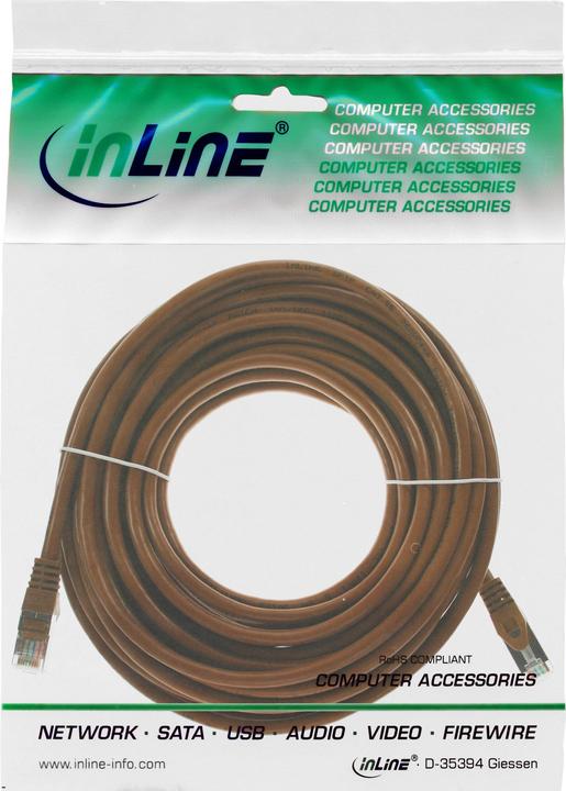 Produktbild InLine Patchkabel (SF/UTP, CAT5e, 7.50 m)