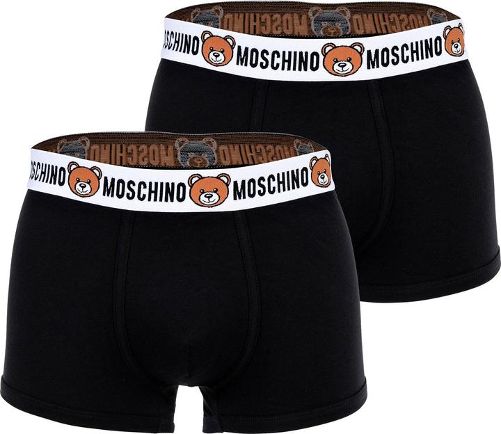 Produktbild Moschino Boxershort Casual Bequem sitzend (S, 2er Pack)