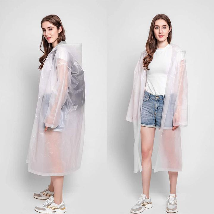 Actual product image Stride Unisex Regenjacke Windmantel Poncho (One size)