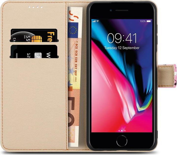 Immagine prodotto Cadorabo Copertina del libro con stampa (Apple iPhone SE (seconda generazione), Apple iPhone 7)