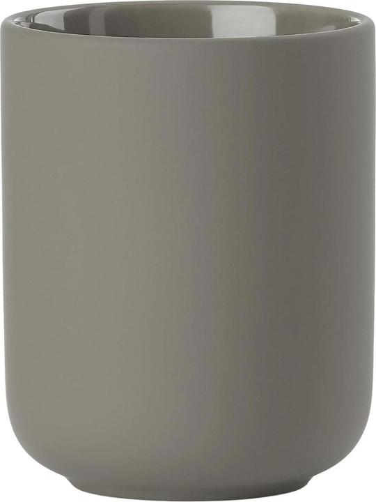 Zone Denmark Tazza per spazzolino da denti Ume Taupe (11,5 x 9,5 x 9,5 cm)