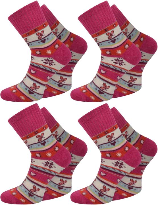 Normani 4 Paar Edelsocken mit Seide und Modal