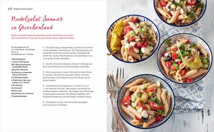 Produktbild Nudelsalat - Die besten Rezepte (Deutsch, Dirk Przibylla, Ulrike Beilharz, 2022)