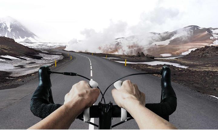 Actual product image Spirgrips Ergo inner handlebar grips ROAD