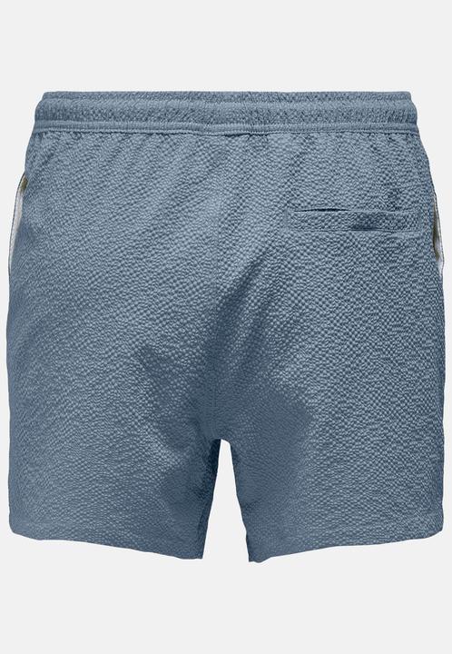 Actual product image Only & Sons Onsted Life Solid Seersucker Swim Noos (XXL)