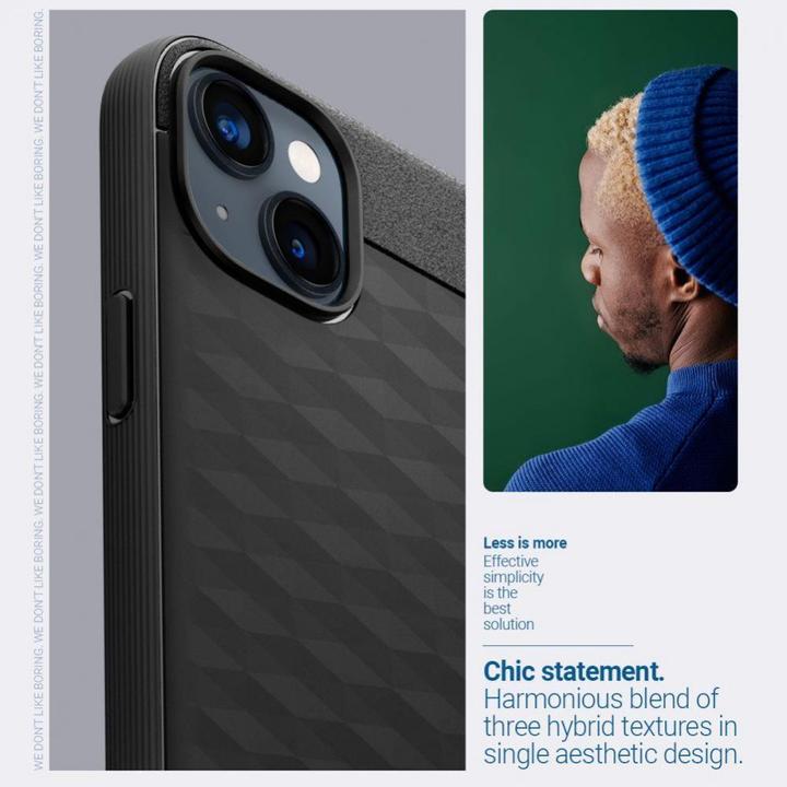 Produktbild Caseology Parallax Magsafe Case für Apple iPhone 14 Plus - matt black (Apple iPhone 14 Plus)
