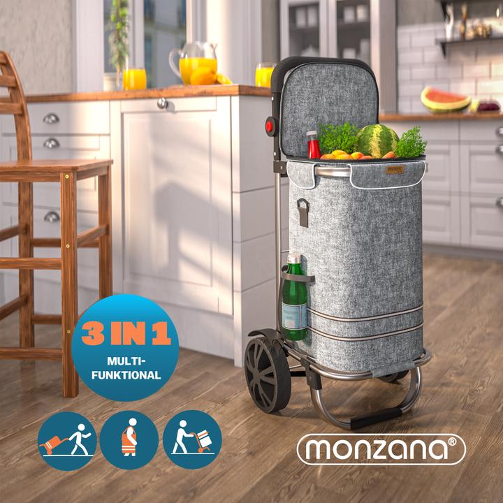 Produktbild Monzana 2in1 Einkaufstrolley