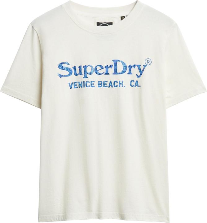 Actual product image Superdry Venue Metallic Relaxed Tee (8)