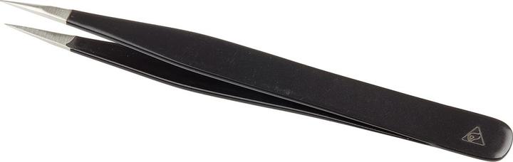 Actual product image Rs Pro ESD epoxy coated tweezers straight 120mm