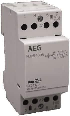 Actual product image AEG Installation contactor VI254006230V 25A 4S/0Ö113364