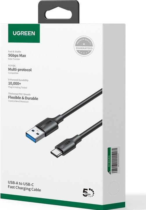 Immagine prodotto Ugreen Cavo dati da USB-C a USB-A 3.0 3A (1 m, USB 3.0)