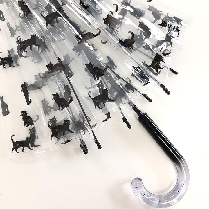 Produktbild CreaDiva Smartbulle Regenschirm, lang, transparent, Glockenform, robust, automatisch, Durchmesser = 85 cm, Re