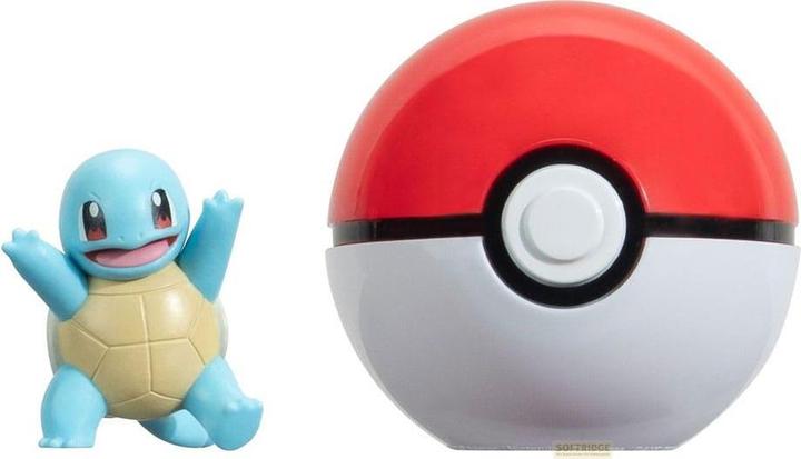 Image du produit Jazwares Pokémon Clip'n'Go Poké Balls Carapuce #3 & Poké Ball