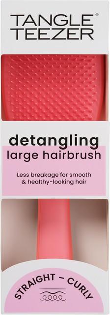 Actual product image Tangle Teezer Wet Detangler hairbrush large salmon pink