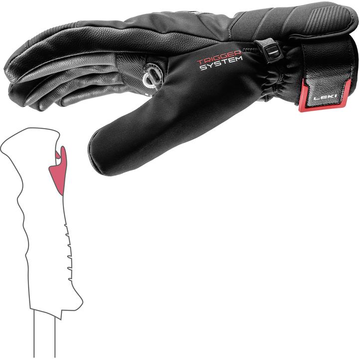 Image du produit Leki LE RĘK Phoenix 3D noir/rouge 10.0 (10)