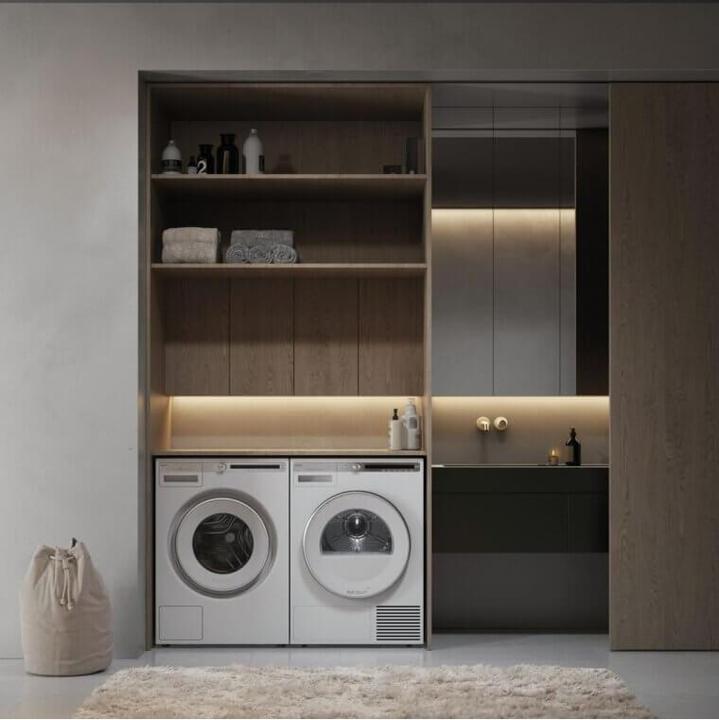 Actual product image Asko Automatic Washing Machine Logic W 4096R W/3 White (9 kg, Left)