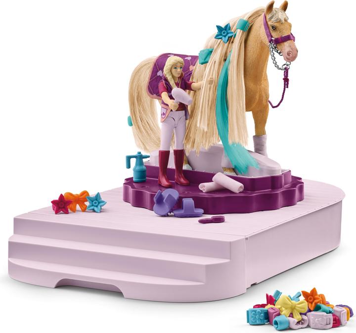 Actual product image Schleich Horse care station