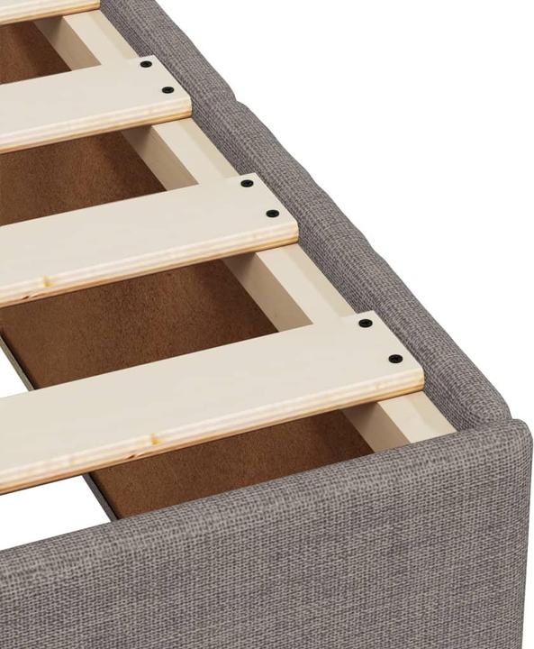 Image du produit VidaXL Bo x lit de saut avec matelas 120 x 190 cm Tissu (120 x 190 cm)