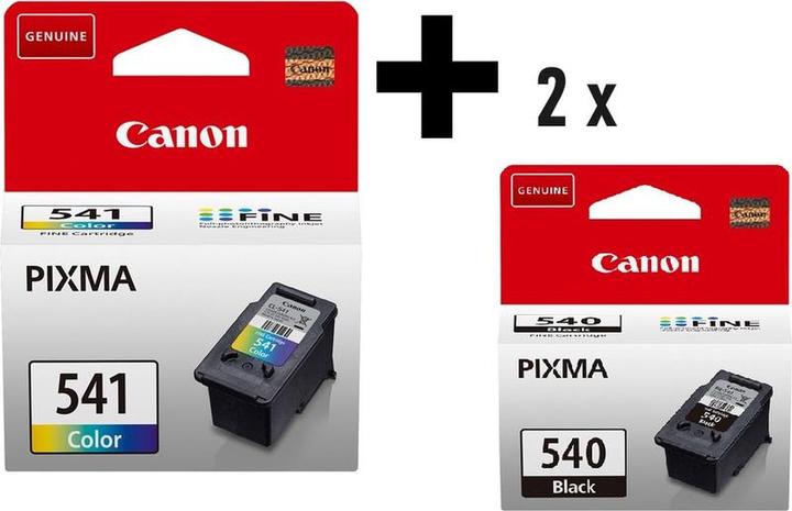 Image du produit Canon cl-541/pg-540 ink multi+zwart (5225B006,5225B005)