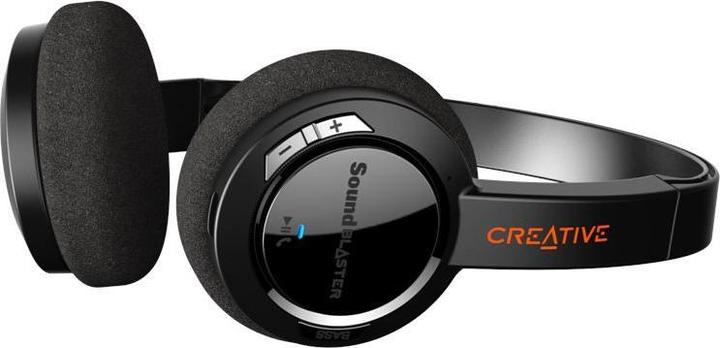 Produktbild Creative SOUND BLASTER JAM V2 Kabelloser Bluetooth-Kopfhörer schwarz (ANC, 22 h, Kabellos, Kabelgebunden)