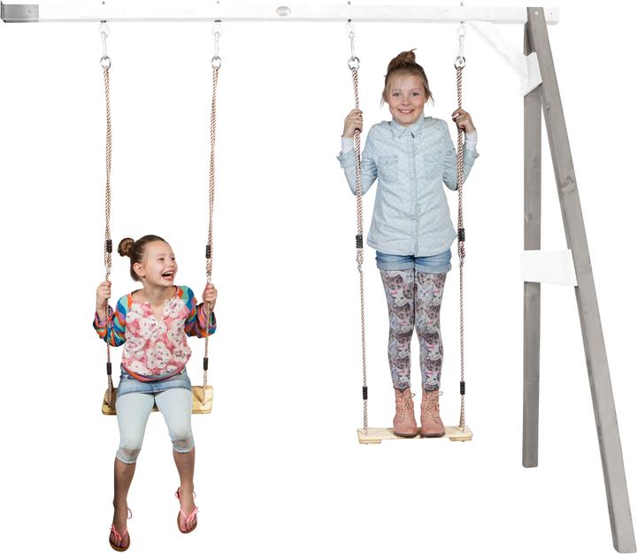Actual product image Axi Double Attachment Swing Grey/White