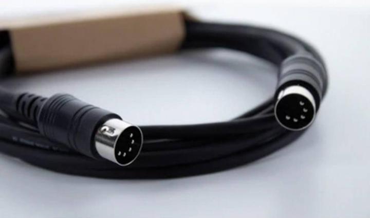 Immagine prodotto Cordial MIDI Verbindungskabel (1x MIDI-Male - 1x MIDI-Male) 6 m Schwarz (6 m, MIDI)