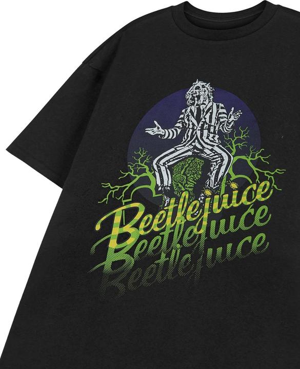 Produktbild Beetlejuice TShirt Logo kurzärmlig (M)