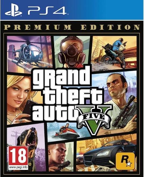 Produktbild Rockstar GTA 5 - Premium Edition (PS4, Multilingual)