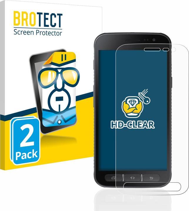 Immagine prodotto BROTECT Pellicola Trasparente (2 Pezzo/i, Samsung Galaxy Xcover 4)
