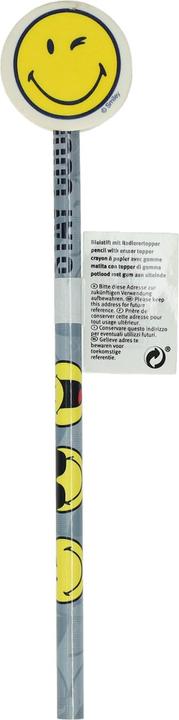 Immagine prodotto Undercover Bleistift Smiley mit Radiergummiaufsatz, pro Stück